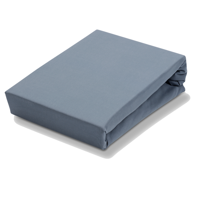 JERSEY SOFT split-topper hoeslaken | dusty blue